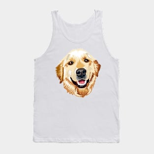 Roy the Golden Retriever Tank Top